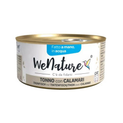 WENATURE TONNO CON CALAMARI IN ACQUA GR.85