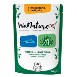 WENATURE TONNO CON ALOE IN SOFT JELLY BS.GR.70