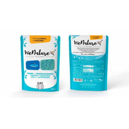 WENATURE TONNO C/PESCIOLINI IN SOFT JELLY BS.GR.70