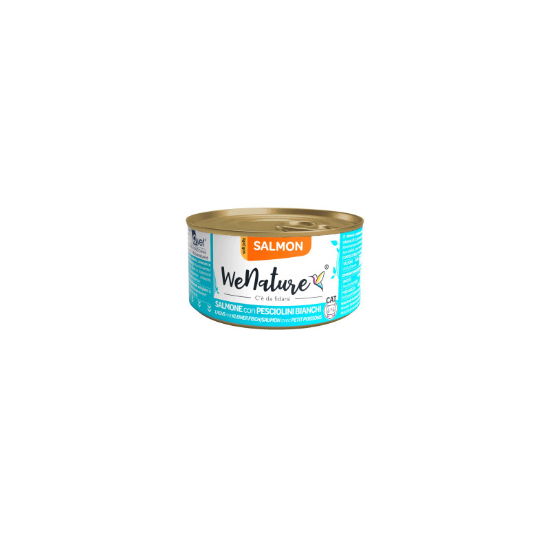 WENATURE SALMON PESCIOLINI MIANCHI JELLY GR.85