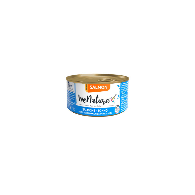 WENATURE SALMON E TONNO JELLY GR.85