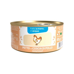 WENATURE PETTO E COSCIA DI POLLO IN ACQUA GR.85