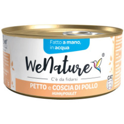 WENATURE PETTO E COSCIA DI POLLO IN ACQUA GR.85