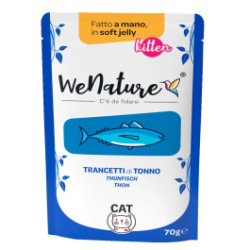 WENATURE KITTEN TRANCETTI TONNO SOFT JELLY GR.70