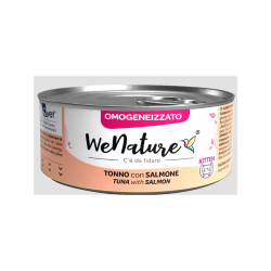 WENATURE KITTEN OMOGENEIZ.DI TONNO/SALMONE GR.70