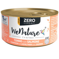 WENATURE CAT ZERO TONNO/SALMONE GR.85