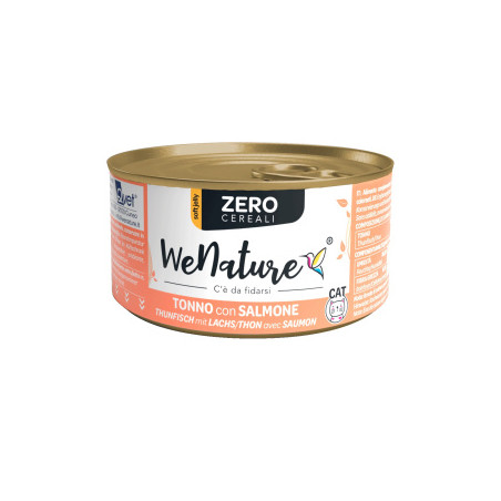 WENATURE CAT ZERO TONNO/SALMONE GR.85