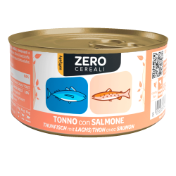 WENATURE CAT ZERO TONNO/SALMONE GR.85