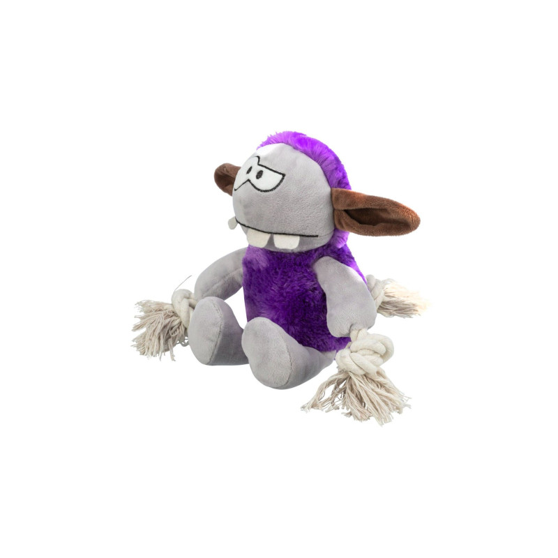 TRIXIE MOSTRO VIOLA PELUCHE/CORDA CM.32