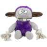 TRIXIE MOSTRO VIOLA PELUCHE/CORDA CM.32