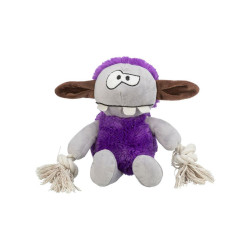 TRIXIE MOSTRO VIOLA PELUCHE/CORDA CM.32