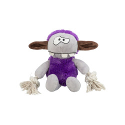 TRIXIE MOSTRO VIOLA PELUCHE/CORDA CM.32