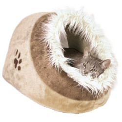 TRIXIE MINOU IGLOO in PELUCHE, 41x30x50cm, BE
