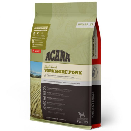 ACANA DOG SINGLES YORKSHIRE PORK KG.2