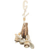 TRIXIE GIOCO NATURALE MOGANO/CONCH/BAMBU/MAIS CM26