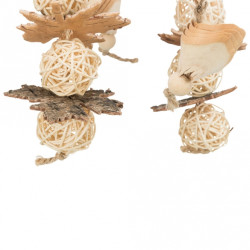 TRIXIE GIOCO NATURALE IN BAMBU'/RATTAN/LEGNO CM.31
