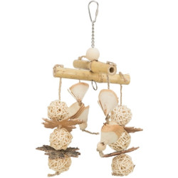 TRIXIE GIOCO NATURALE IN BAMBU'/RATTAN/LEGNO CM.31