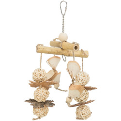 TRIXIE GIOCO NATURALE IN BAMBU'/RATTAN/LEGNO CM.31