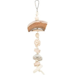 TRIXIE GIOCO NAT.IN NOCE/COCCO/RATTAN/PIETRA CM.35