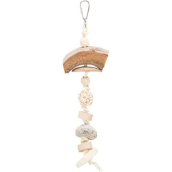 TRIXIE GIOCO NAT.IN NOCE/COCCO/RATTAN/PIETRA CM.35