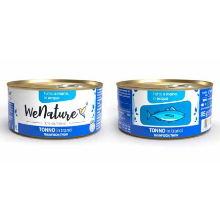 WENATURE TRANCI DI TONNO IN ACQUA GR.85