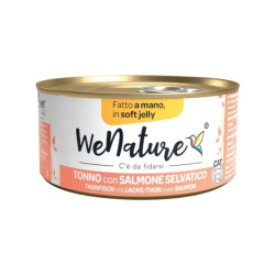WENATURE TONNO CON SALMONE JELLY GR.85