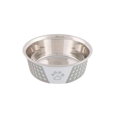 TRIXIE CIOTOLA ACCIAIO RIVESTITA SILICONE CM.21