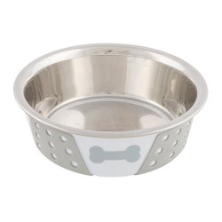 TRIXIE CIOTOLA ACCIAIO RIVESTITA SILICONE CM.14