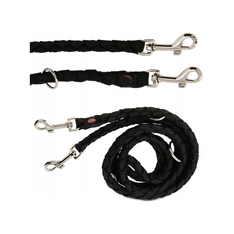 TRIXIE CAVO GUINZ.ADDESTR.NERO L-XL 2M 18MM