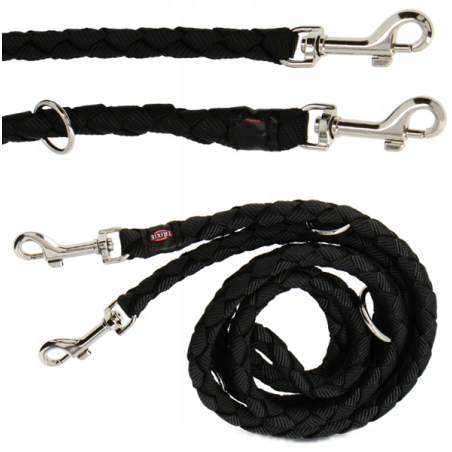 TRIXIE CAVO GUINZ.ADDESTR.NERO L-XL 2M 18MM