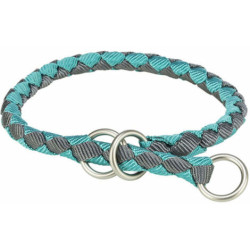 TRIXIE CAVO COLL.SEMISTR.XS-S 25-31CM 12MM AQUA/GR