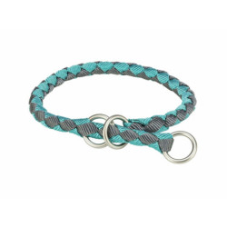 TRIXIE CAVO COLL.SEMISTR.XS-S 25-31CM 12MM AQUA/GR