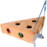 TRIXIE CAT'S CHEESE GIOCO IN PELUCHE, 36x8x26