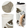 TRIXIE CAT TOWER GRACIA Ø38cm/85cm GRIGIO CHIARO