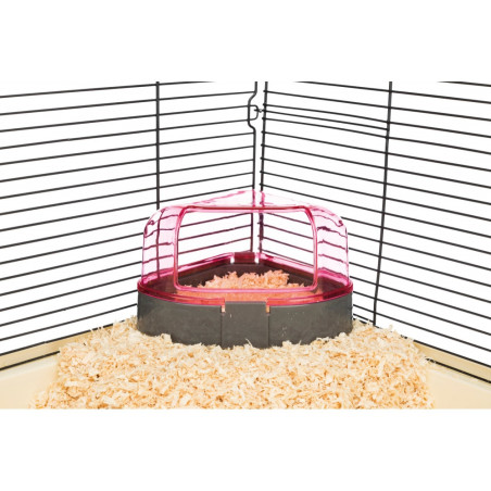 TRIXIE CASSETTA IGIENICA ANGOLARE C/TETTO 14X8X11