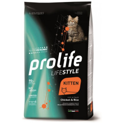 PROLIFE CAT LIFE STYLE KITTEN CHICKEN/RICE KG.1,5