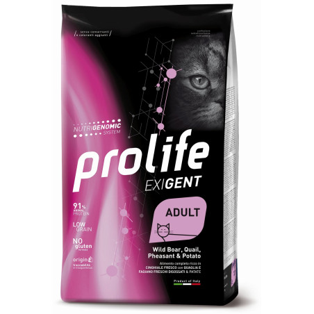 PROLIFE CAT EXIGENT W.B/QUAIL/PHEAS/POTATO KG.7
