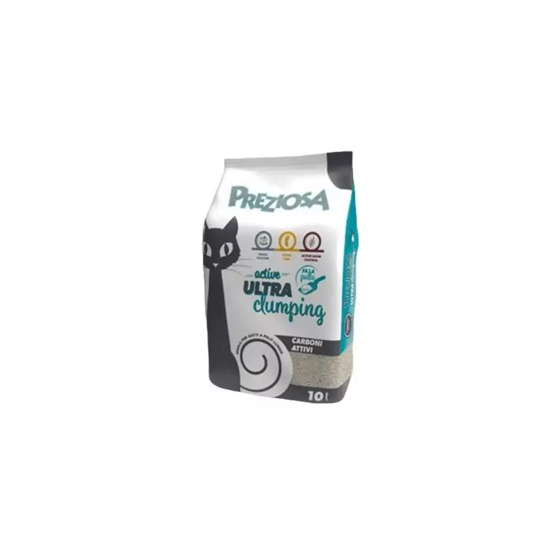 PREZIOSA ULTRA CLUMPING CARBONI ATTIVI LT.10