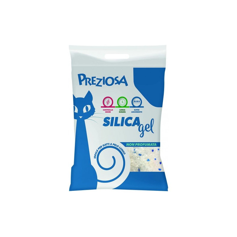 PREZIOSA LETTIERA CLASSICA SILICA GEL LT.10
