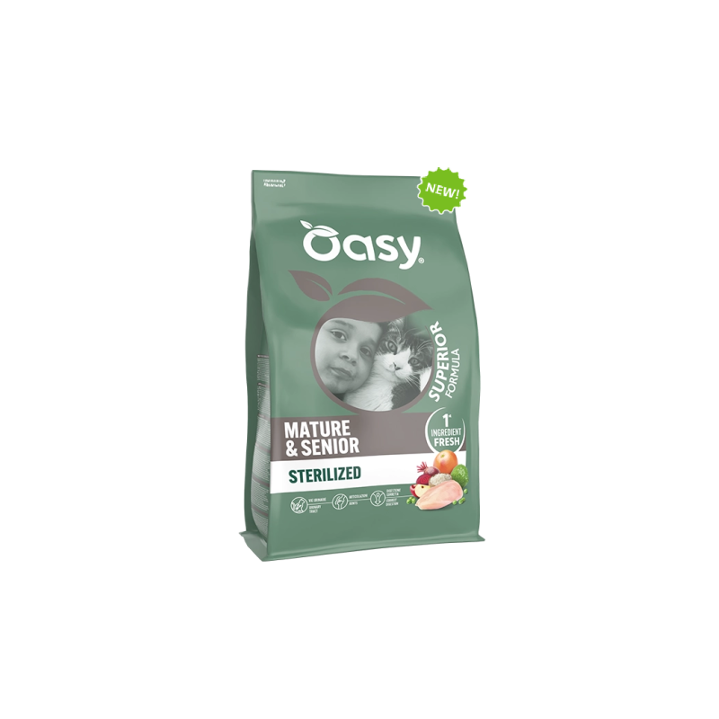 OASY CAT SUPERIOR MATURE  SENIOR STER.POLLO GR300