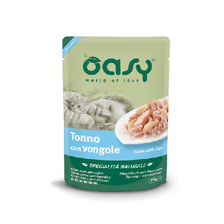 OASY CAT NATURY SOFT JELLY TONNETTO C/VONGOLE G150
