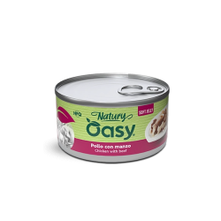 OASY CAT NATURY SOFT JELLY POLLO C/MANZO GR.85
