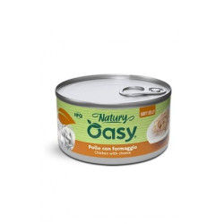 OASY CAT NATURY SOFT JELLY POLLO C/FORMAGGIO GR.85