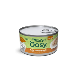 OASY CAT NATURY SOFT JELLY POLLO C/FORMAGGIO GR.85