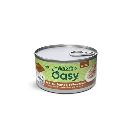 OASY CAT NATURY SOFT JELLY POLLO C/FEGATO/PATATE