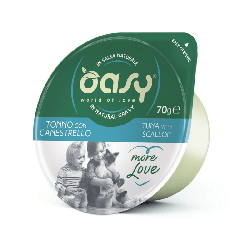 OASY CAT MORE LOVE TONNO C/CANESTRELLO GR.70