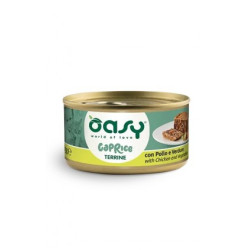 OASY CAT CAPRICE TERRINA POLLO/VERDURE LATT.GR.85