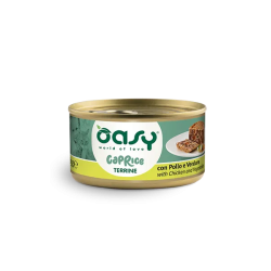 OASY CAT CAPRICE TERRINA POLLO/VERDURE LATT.GR.85