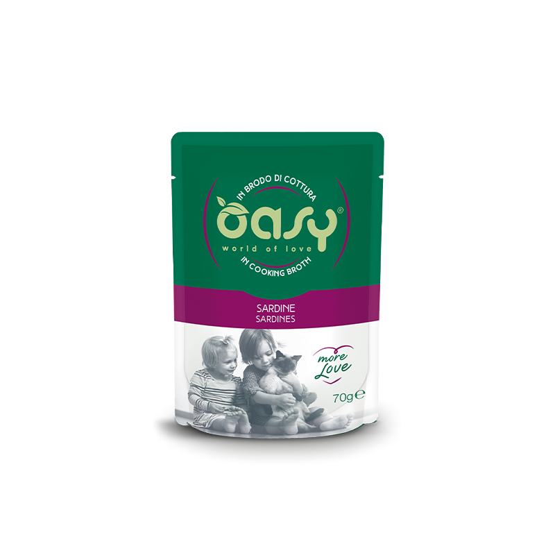 OASY CAT MORE LOVE SARDINE BS GR.70
