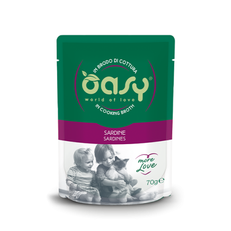 OASY CAT MORE LOVE SARDINE BS GR.70